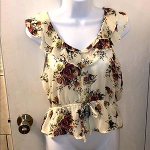 Almost Famous Floral Top!